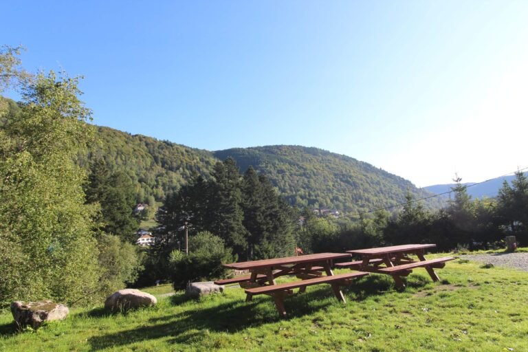 Table de pique nique Gîte des Écorces